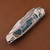Heretic Knives Custom Wraith V4 High Polish Tanto Titanium Handles Mammoth Tusk WraithV4Custom007