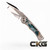 Heretic Knives Custom Wraith V4 High Polish Tanto Mammoth Tusk SN# 007