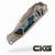 Heretic Knives Custom Wraith V4 High Polish Tanto Mammoth Tusk SN# 007