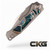 Heretic Knives Custom Wraith V4 High Polish Tanto Mammoth Tusk SN# 007 WraithV4Custom007