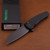 ProTech Malibu Textured Black Handle DLC Black Magnacut Reverse Tanto Blade 5406 5406.