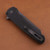 ProTech Malibu Textured Black Handle DLC Black Magnacut Reverse Tanto Blade 5406 5406