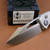 Heretic Knives Pariah Manual Stonewash Standard Blizzard worn Chassis Drop Point H046-2A-BLZ H046-2A-BLZ.