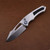 Heretic Knives Pariah Manual Stonewash Standard Blizzard worn Chassis Drop Point H046-2A-BLZ H046-2A-BLZ