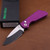 ProTech Strider PT+ Purple GRIDLOCK handle 2-tone DLC/Satin Magnacut Blade 2024 PT+ Custom 008 2024-PT-Custom-008.