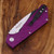 ProTech Strider PT+ Purple GRIDLOCK handle 2-tone DLC/Satin Magnacut Blade 2024 PT+ Custom 008 2024-PT-Custom-008