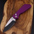 ProTech Strider PT+ Purple GRIDLOCK handle 2-tone DLC/Satin Magnacut Blade 2024 PT+ Custom 008 2024-PT-Custom-008