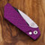 ProTech Strider PT+ Purple GRIDLOCK handle 2-tone DLC/Satin Magnacut Blade 2024 PT+ Custom 008 2024-PT-Custom-008