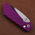 ProTech Strider PT+ Purple GRIDLOCK handle 2-tone DLC/Satin Magnacut Blade 2024 PT+ Custom 008 2024-PT-Custom-008