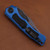 Heretic Knives Wraith V4 Bowie DLC Magnacut Blue Tactical Chassis H002-6A-BLU