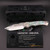 Heretic Knives Wraith V4 Custom High Polish Tanto Abalone Inlays SN 009 WraithV4Custom009