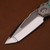 Heretic Knives Wraith V4 Custom High Polish Tanto Abalone Inlays SN 009 WraithV4Custom009