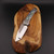Heretic Knives Wraith V4 Custom High Polish Tanto Abalone Inlays SN 009 WraithV4Custom009