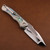 Heretic Knives Wraith V4 Custom High Polish Tanto Abalone Inlays SN 009 WraithV4Custom009