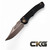 Heretic Knives Wraith V4 Bowie Bronze Magnacut Blade Black Chassis H002-7A.