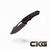 Pariah Manual DLC standard Tactical Glow Carbon Fiber inlays and Tritium inlaid DLC button. H046-6A-GLO/CF Cajun Knife And Gear