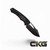 Pariah Manual DLC standard Tactical Glow Carbon Fiber inlays and Tritium inlaid DLC button. H046-6A-GLO/CF Cajun Knife And Gear