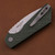 ProTech Strider PT+ Auto Green GRIDLOCK textured handle stonewash Magnacut Blade blasted hardware blasted clip PT205-Gridlock Green PT205-Gridlock Green