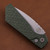 ProTech Strider PT+ Auto Green GRIDLOCK textured handle stonewash Magnacut Blade blasted hardware blasted clip PT205-Gridlock Green PT205-Gridlock Green