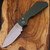 ProTech Strider PT+ Auto Green GRIDLOCK textured handle stonewash Magnacut Blade blasted hardware blasted clip PT205-Gridlock Green PT205-Gridlock Green