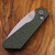 ProTech Strider PT+ Auto Green GRIDLOCK textured handle stonewash Magnacut Blade blasted hardware blasted clip PT205-Gridlock Green PT205-Gridlock Green