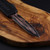 Microtech Scarab II Gen III - Double Edge Signature Series Baker Forge Coppermai Damascus Hefted Alloy w/ Stingray Inlay DLC Hard Cut Stainless 1280-16MS1 1280-16MS1