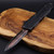 Microtech Scarab II Gen III - Double Edge Signature Series Baker Forge Coppermai Damascus Hefted Alloy w/ Stingray Inlay DLC Hard Cut Stainless 1280-16MS1 1280-16MS1