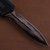 Microtech Scarab II Gen III - Double Edge Signature Series Baker Forge Coppermai Damascus Hefted Alloy w/ Stingray Inlay DLC Hard Cut Stainless 1280-16MS1 1280-16MS1