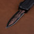 Microtech Scarab II Gen III - Double Edge Signature Series Baker Forge Coppermai Damascus Hefted Alloy w/ Stingray Inlay DLC Hard Cut Stainless 1280-16MS1 1280-16MS1