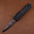 Microtech Scarab II Gen III - Double Edge Signature Series Baker Forge Coppermai Damascus Hefted Alloy w/ Stingray Inlay DLC Hard Cut Stainless 1280-16MS1 1280-16MS1.