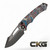 Heretic Knives Pariah Manual DLC Standard USA Carbon Camo H046-6A-USA/CC.