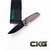 ProTech TR-3 Tactical Response 3 Point Blade Auto FDE brown Handle with grooves Black Blade TR-3 BT-FDE Cajun Knife And Gear