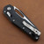 Microtech MSI Tri-Grip Polymer Black Blade Full Serrated Black Handle 210T-3PMBK 210T-3PMBK