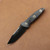 Microtech Socom Alpha Mini Single Edge DLC Carbon Fiber SIGNATURE SERIES 113M-1DLCCFS 113M-1DLCCFS
