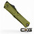 Microtech Combat Troodon GEN III Bowie Black OD Green 1146-1OD Cajun Knife And Gear