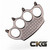 MICROTECH HAND TANK TWO TONE APOCALYPTIC WITH SPIKES 430-TTAPSPK-MCK 430-TTAPSPK-MCK