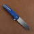 ProTech Malibu - Button Lock Flipper Blue MAGNACUT 5401-Blue 5401-Blue