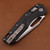 Microtech MSI Tri-Grip Black Apocalyptic Partial Serrated 210T-12APPMBK 210T-12APPMBK