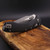 Microtech Amphibian Ram-Lok Apocalyptic Fluted Black G-10 137RL-10APFLGTBK