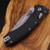 Microtech Amphibian Ram-Lok Apocalyptic Fluted Black G-10 137RL-10APFLGTBK
