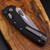 Microtech Amphibian Ram-Lok Apocalyptic Fluted Black G-10 137RL-10APFLGTBK