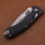 Microtech Amphibian Ram-Lok Apocalyptic Fluted Black G-10 137RL-10APFLGTBK