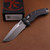 Microtech Amphibian Ram-Lok Apocalyptic Fluted Black G-10 137RL-10APFLGTBK