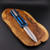 Microtech Scarab II Gen III Double Edge Full Serrate Stonewash Blue Handle 1280-12BL