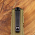Microtech Cypher II Double Edge Full Serrate Black OD Green Handle 1242-3OD