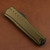 Microtech Cypher II Double Edge Full Serrate Black OD Green Handle 1242-3OD