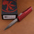 Microtech Cypher II Double Edge Apocalyptic Standard Merlot 1242-10APMR.