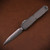 Microtech Ultratech Gen III ZBP Double Edge Apocalyptic Full Serrate Natural Clear 1122-12APNC