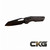 Microtech MSI Single Edge DLC Blade Carbon Fiber Handle 210-1DLCTFLCFS Cajun Knife And Gear