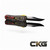Heretic Knives Manticore E Bounty Hunter Battleworn Two Tone Black Bowie H026B-14A-BOUNTY Cajun Knife And Gear